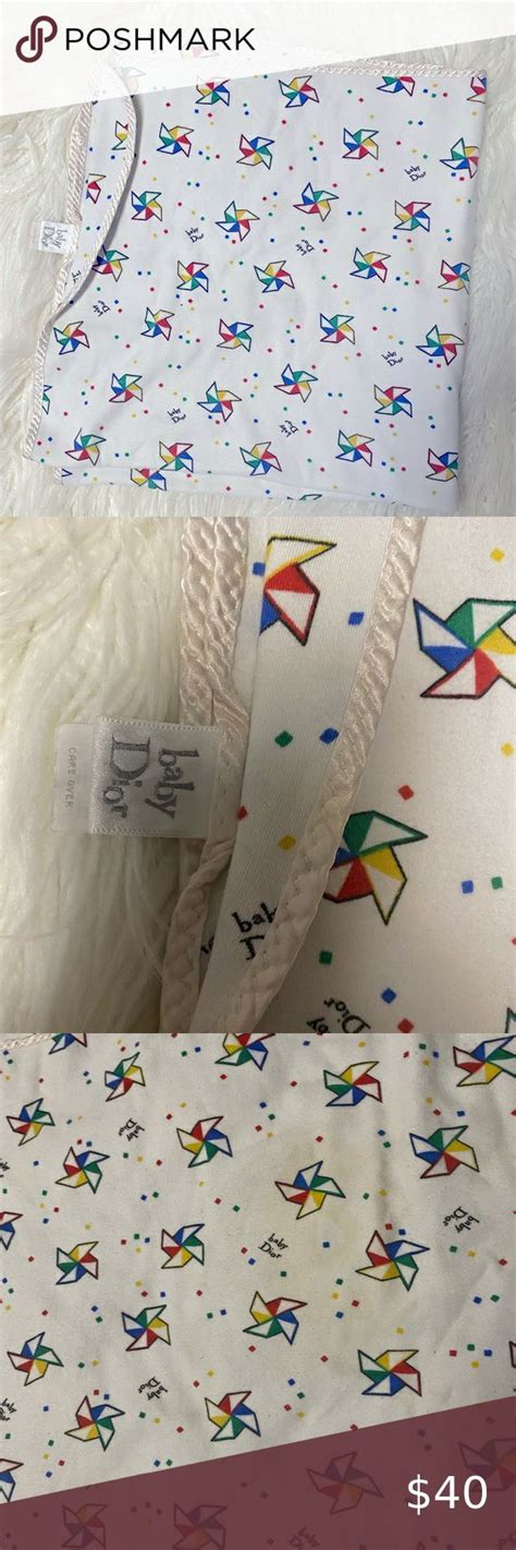 dior blanket|dior baby blanket.